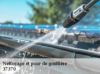 Nettoyage et pose de gouttière 37370